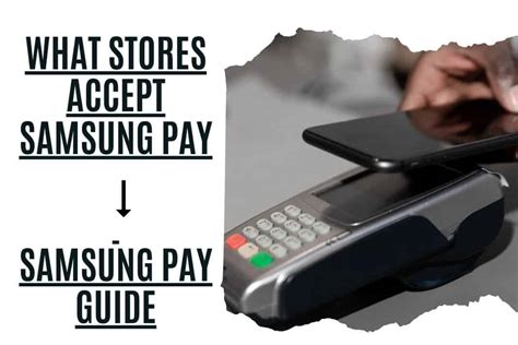 what stores accept samsung pay